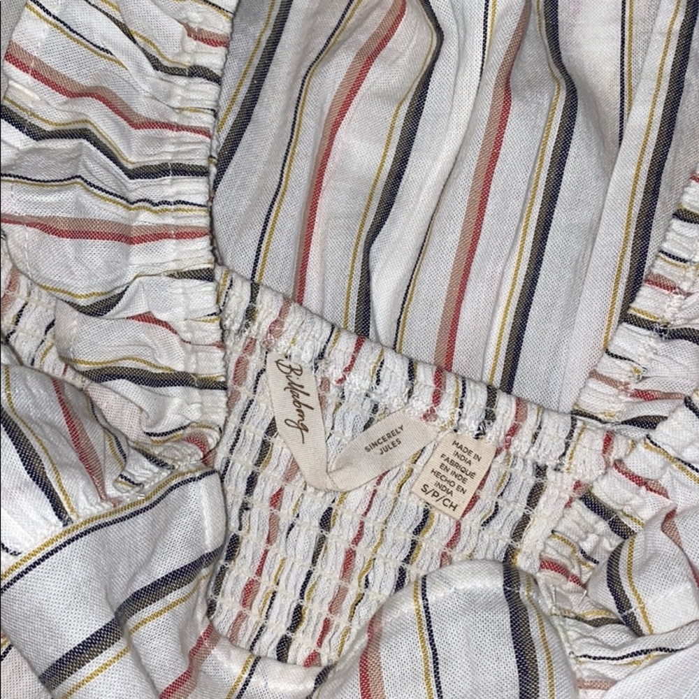 Summery strips dress